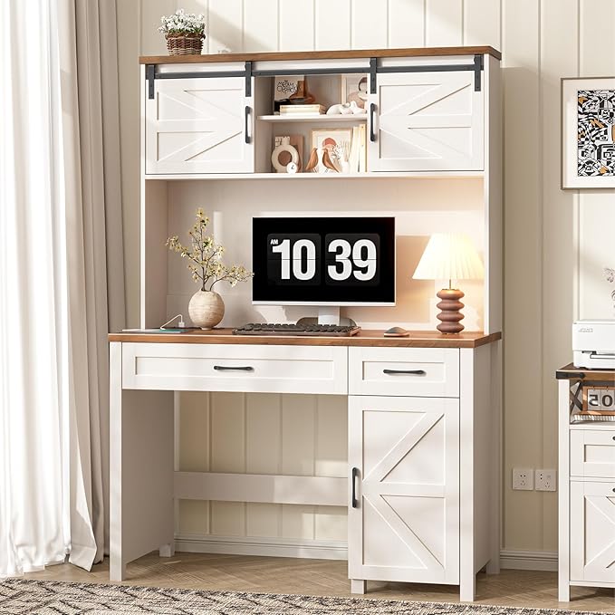 Farmhouse 47" Executive Desk, Computer Desk - Image 8