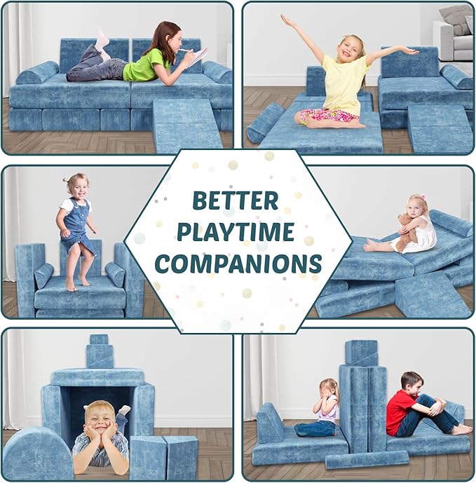 Modular Kids Play Couch & Sofa - Image 8
