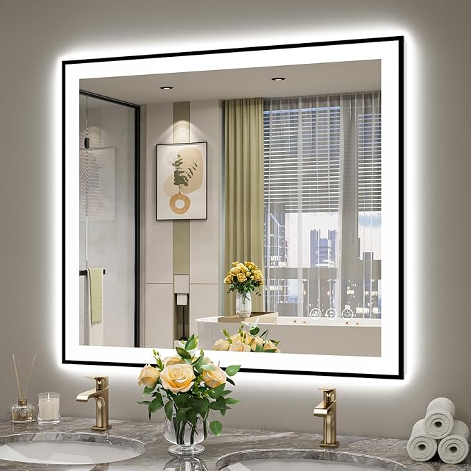 40x36 Inch LED Bathroom Mirror by YEELAIT