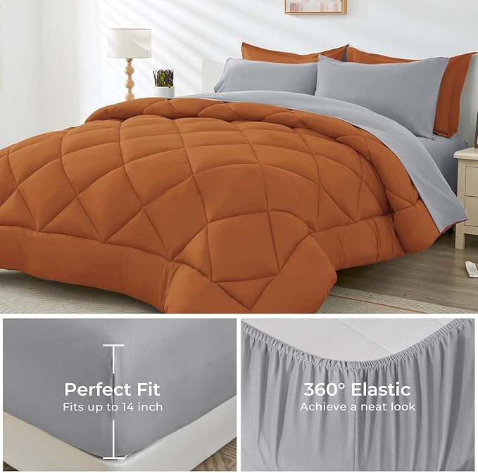HEVUMYI Twin Comforter Set - Image 4