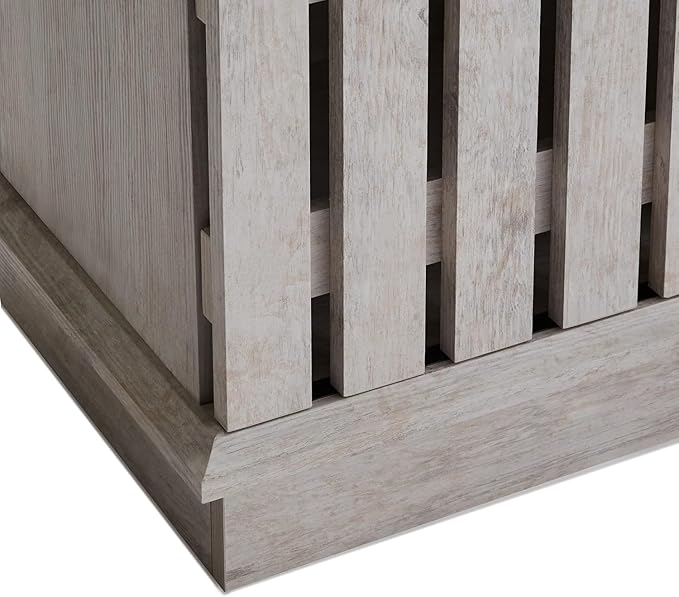 ROCKPOINT Modern Farmhouse Sliding Fence Door Stand - Image 4