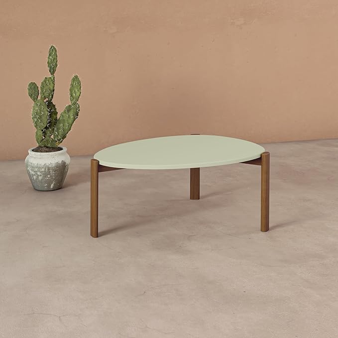 Manhattan Comfort Gales Mid Century Modern Coffee Table - Image 2