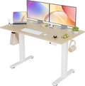Seang Electric Standing Desk Adjustable Height, 48 x 24 Inch Sit Stand Desk by Unknown
