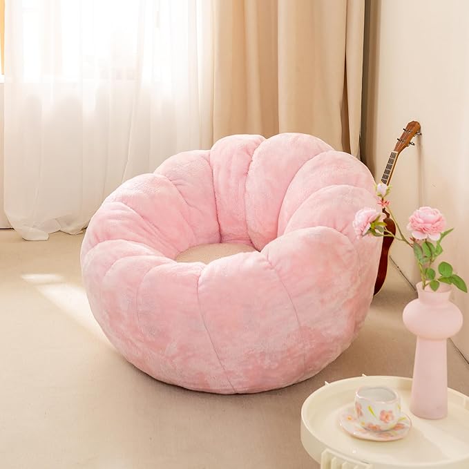Pumpkin Bean Bag Sofa Chair, Bean Bag Chair - Image 3