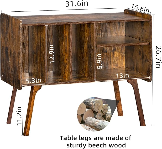 Lerliuo Record Player Stand - Image 3