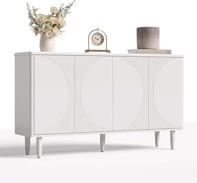 LITTLE TREE 59-Inch Buffet Cabinet Sideboard by LITTLETREE
