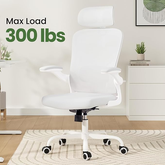 Ergonomic Office Chair, Comfy Home Office Chair High Back Computer Chair - Image 8