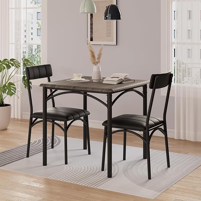 GarveeHome Dining Table Set for 2, Kitchen Table - Image 7