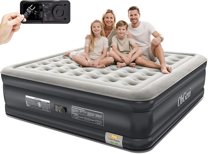 OhGeni King Air Mattress Family Choice Award by OhGeni