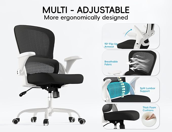 TRALT Beige Gaming Chair - Image 4