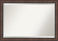 Amanti Art Brown Bathroom Mirror by AmantiArt