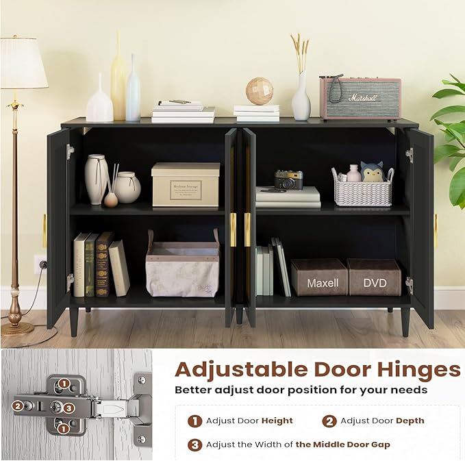 Buffet Sideboard, Kitchen Storage Cabinet - Image 3