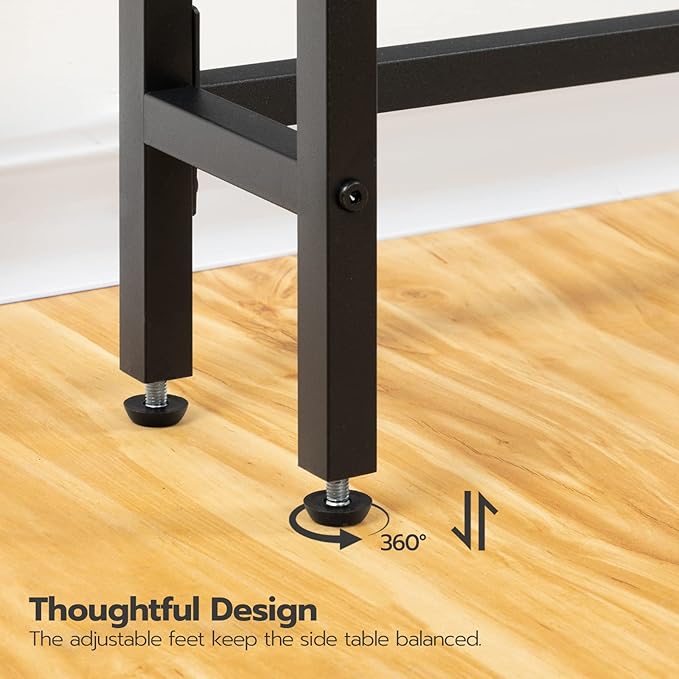 HOOBRO 2 Pack 47.2" Narrow Console Table - Image 9