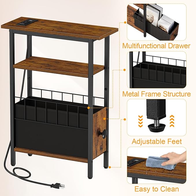 Snughome Narrow Side Table - Image 5