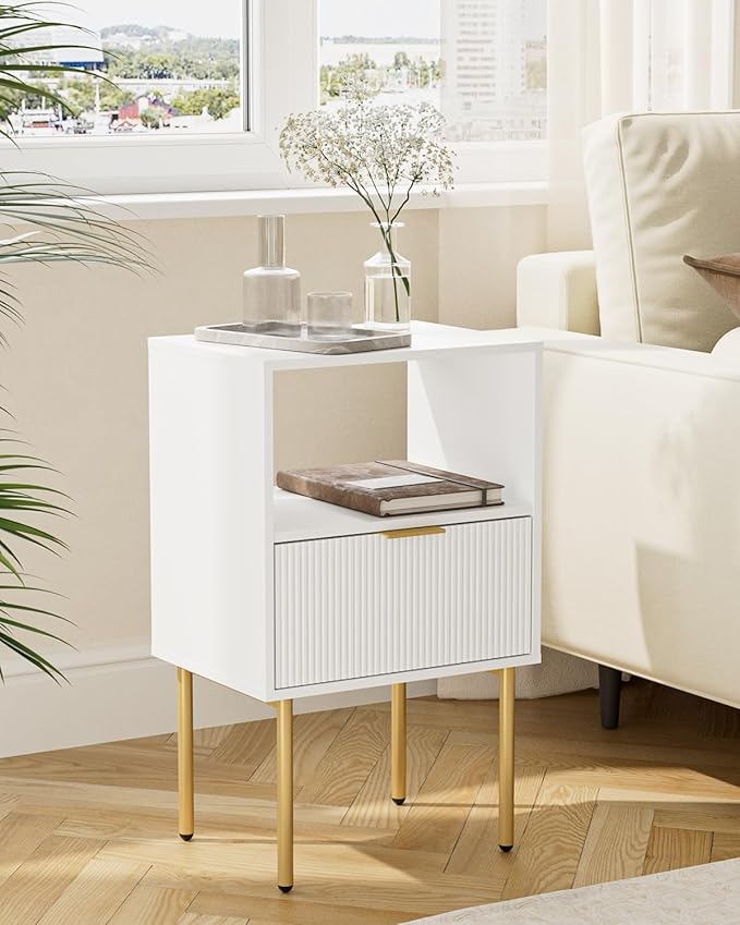 Masupu Night Stand, Mid-Century Bedside Table - Image 9