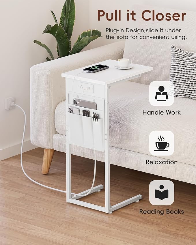Vagusicc C Shaped End Table - Image 4