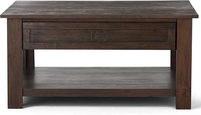 SIMPLIHOME Monroe Square Coffee Table - Image 5