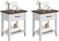 IDEALHOUSE Nightstands Set of 2, End Table by IDEALHOUSE