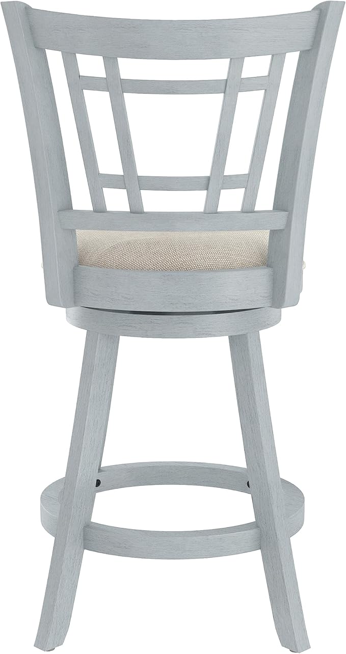Hillsdale Fairfox 24.5" Wood Swivel Counter Height Stool - Image 7