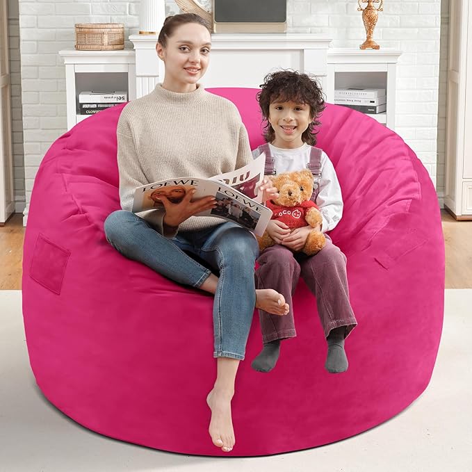 3FT Bean Bag Chair, Comfy Bean Bag Chairs - Image 2