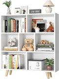Shintenchi Cube Storage Organizer, 3 Tier Mid-Century Bookcase by Shintenchi