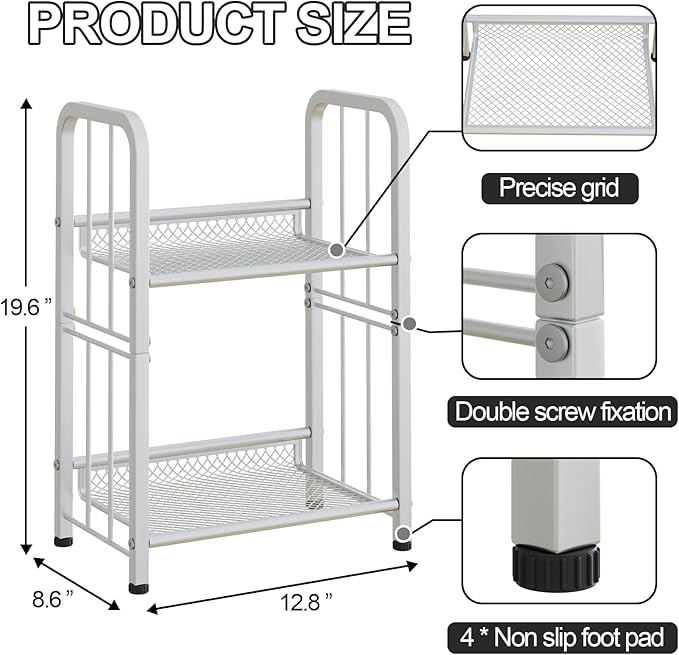 Bookshelf Storage Shelf Bookcase Freestanding Storage Stand - Image 3