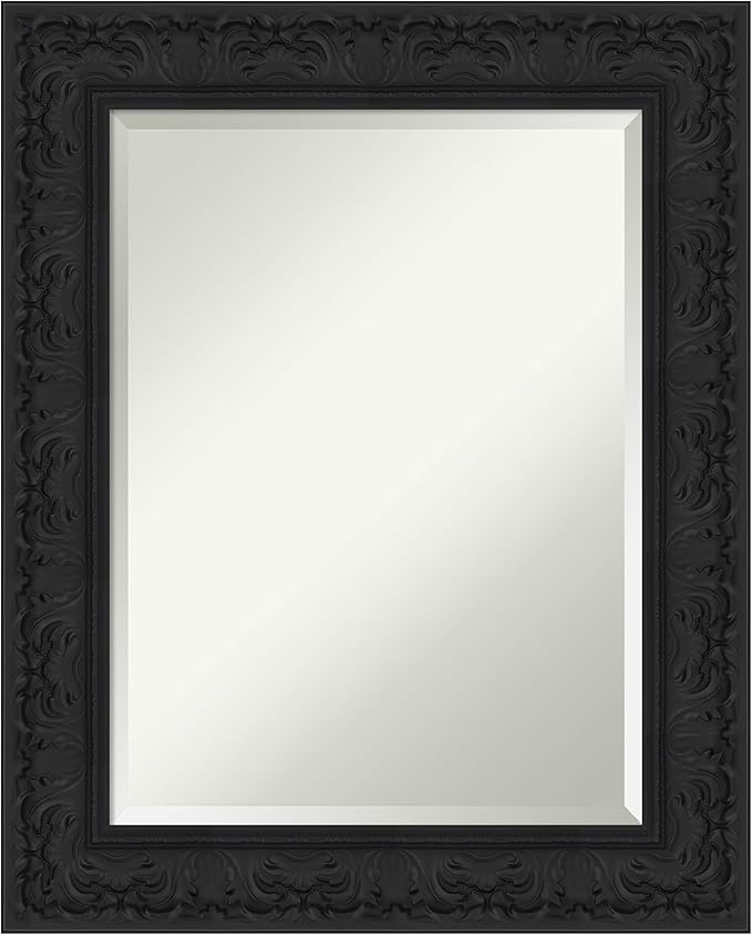 Amanti Art Black Bathroom Mirror by AmantiArt