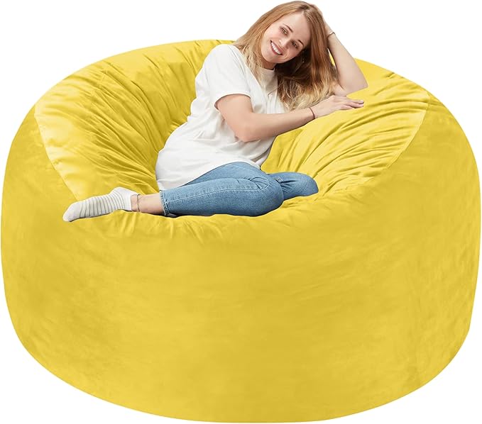 Homguava 4 FT Bean Bag Chair: 4' Bean Bags by Homguava
