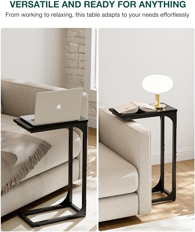 C-Shaped Side Table for Couch - Image 6