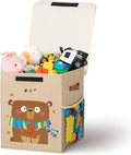 40L Large Toy Storage Box with Lid, Large Toy Box Chest by Unknown