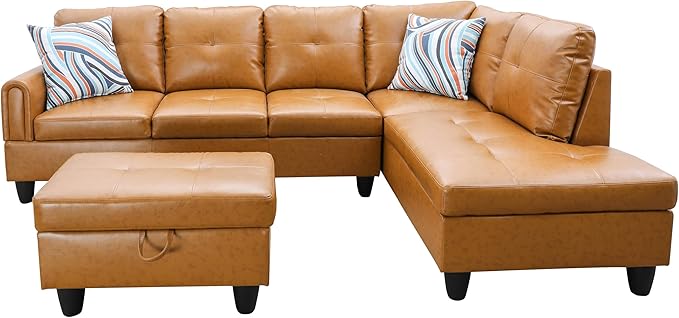 NicBex Sectional Couch 3 Pieces Sofa Set - Image 3
