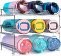 Water Bottle Organizer for Cabinet, 3 Pack Water Bottle Organization and by SPOSPO