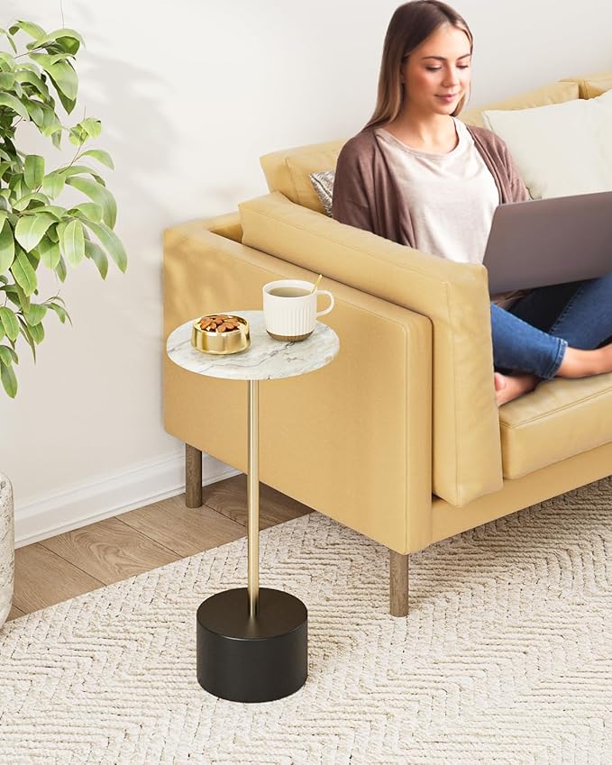 Drink Table Pedestal, Round Side Table, Drink Tables - Image 3