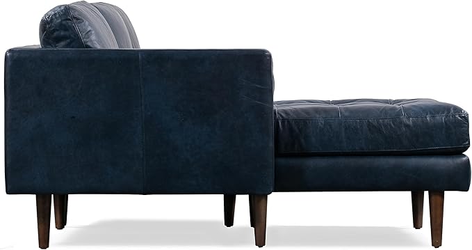 POLY & BARK Napa Furniture, 104.5 inches, Midnight Blue - Image 4