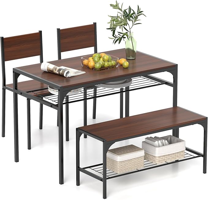 Giantex Dining Table Set for 4, Kitchen Table by Giantex