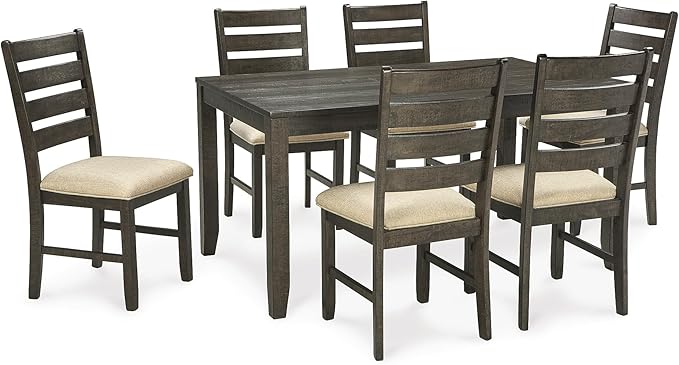 Signature Design by Ashley Rokane 20" Dining Room Table Set by SignatureDesignbyAshley
