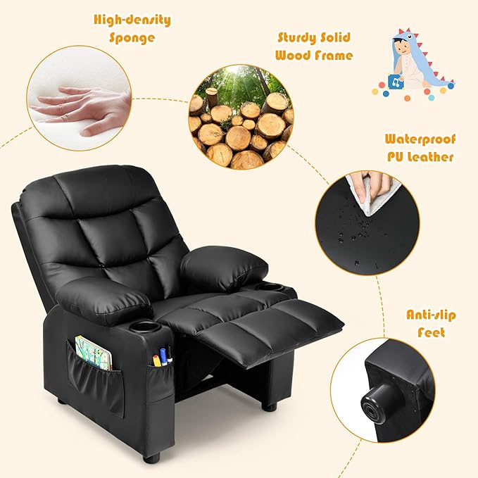 Costzon Kids Recliner Chair - Image 7