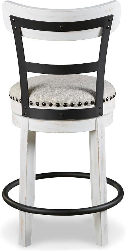 Signature Design by Ashley Valebeck 24.5" Modern Swivel Counter Height Barstool - Image 5