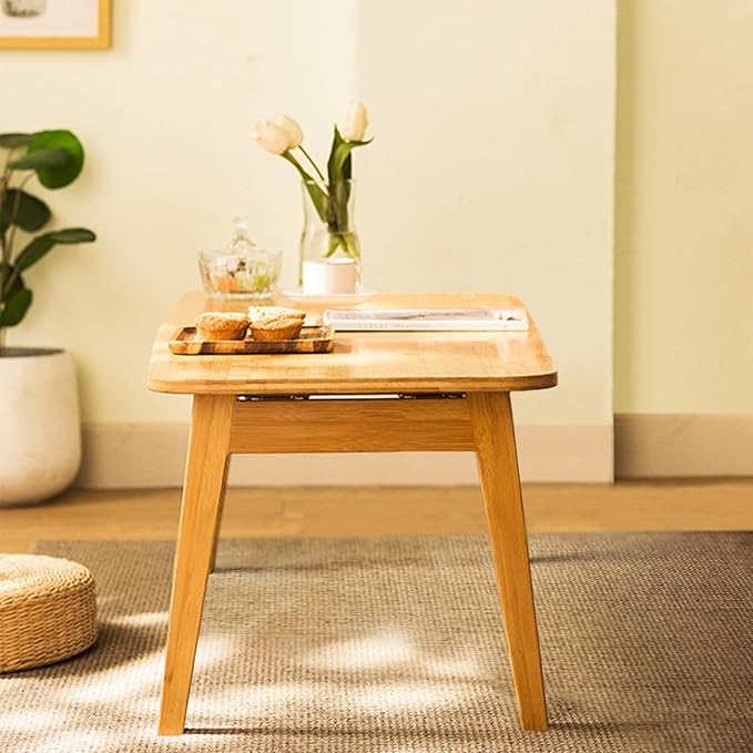 Coffee Table Foldable Mid Century Desk TV Stand - Image 8