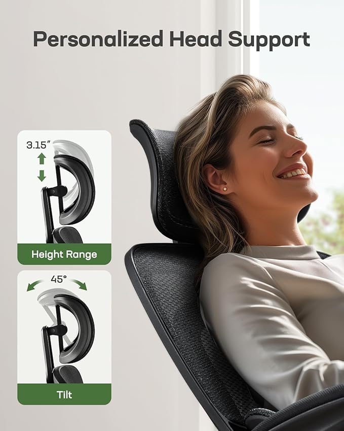 Marsail Ergonomic Office Chair - Image 4