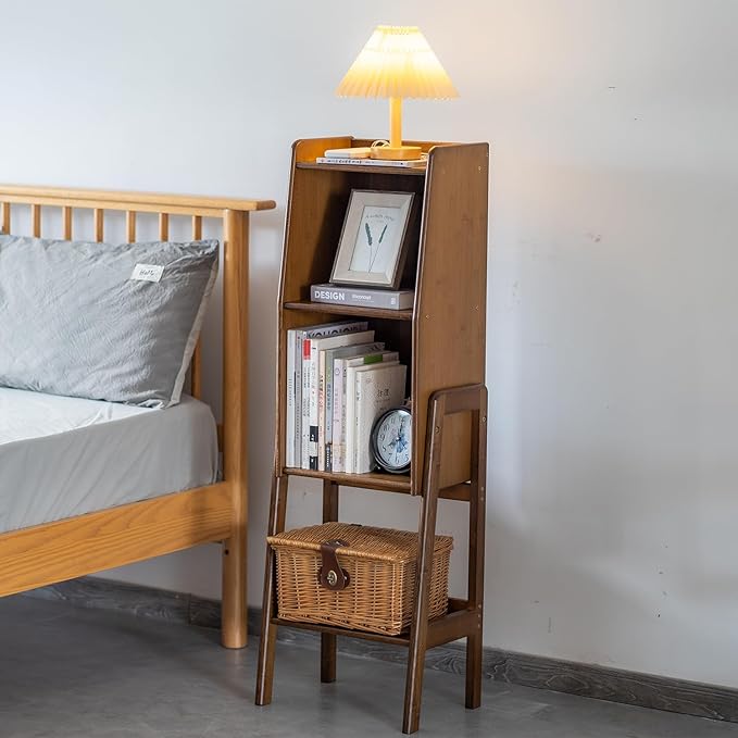 3-Tier Bamboo Bookshelf - Image 3