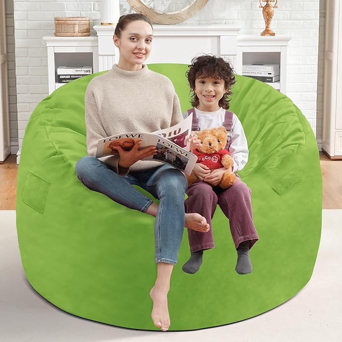 3FT Bean Bag Chair, Comfy Bean Bag Chairs - Image 2