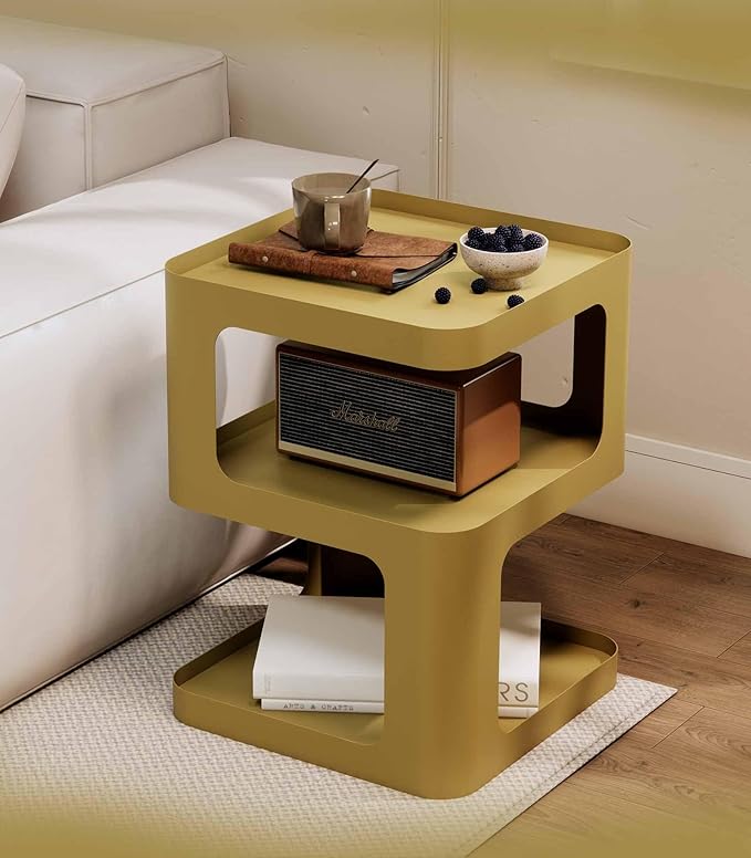 XIV Side Table, Small End Table, Modern Nightstand, Accent Bedside Table - Image 5