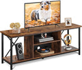WLIVE TV Stand up to 65 Inch TV, Industrial TV Console by WLIVE