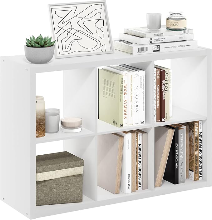 Furinno Cubicle Open Back Decorative Cube Storage Organizer by Furinno-FitsYourSpaceFitsYourBudget