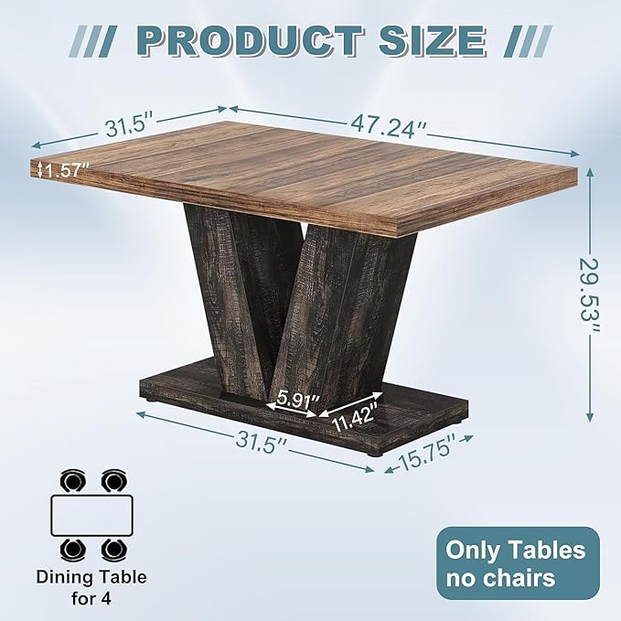 Dining Table for 4-6, Living Room - Image 2