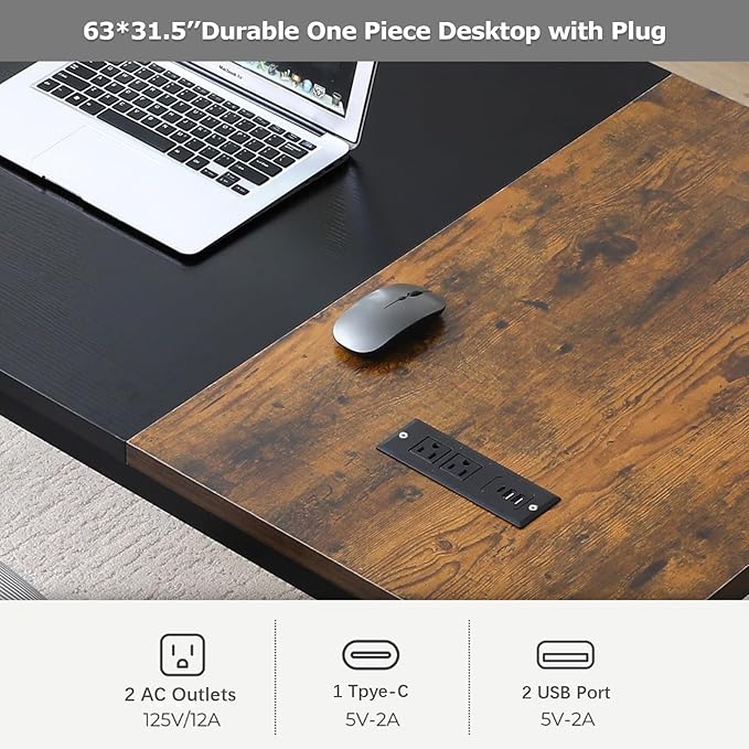 Large Computer Desk - Image 5