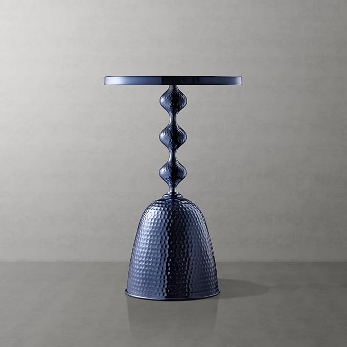 HOMES: Inside + Out Halric Modern 24" Tall Round End Table - Image 10