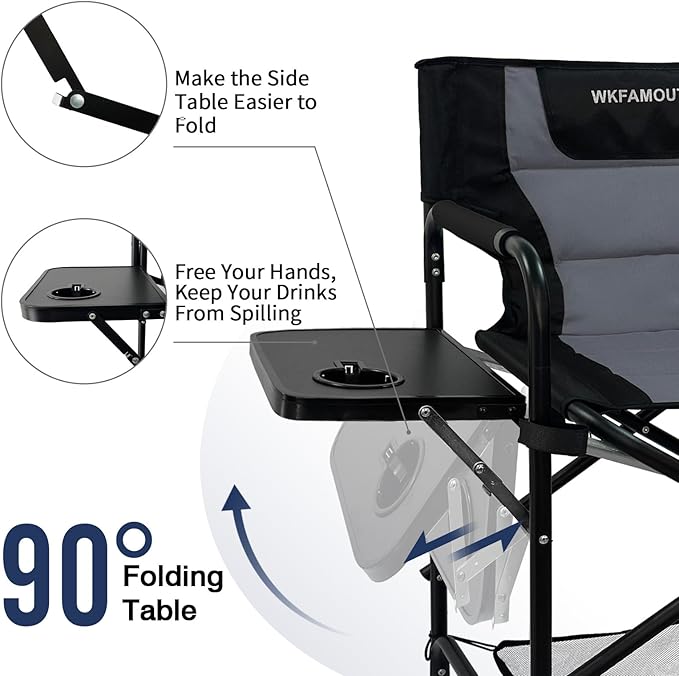 Tall Folding Directors Chair - Image 5