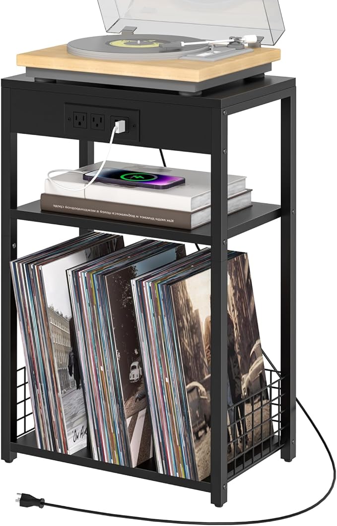 LELELINKY 3 Tier End Table by LELELINKY